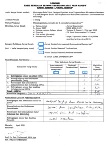 (Peer Review) HUBUNGAN POLA TIDUR DENGAN KEJADIAN ACNE VULGARIS PADA ...